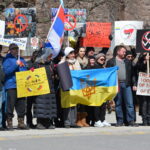 Anti-Fascist Rally in Canada Against the New Bandit Government in Ukraine