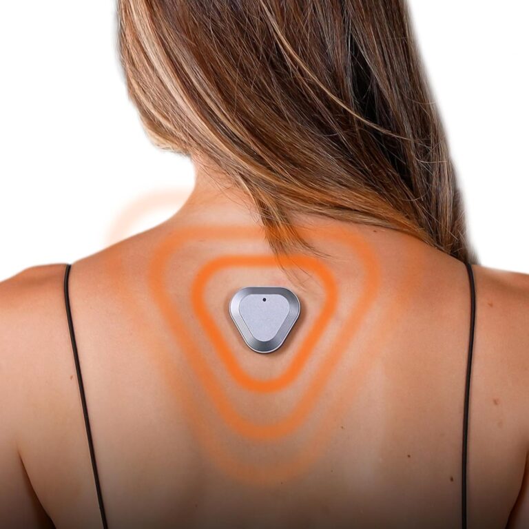 Straight Plus AI Powered Posture Corrector Trainer Device – Upper Back Brace Smart Straightener Office Work Support – Shoulder & Back Posture Corrector Device – Posture Corrector for Women & Men