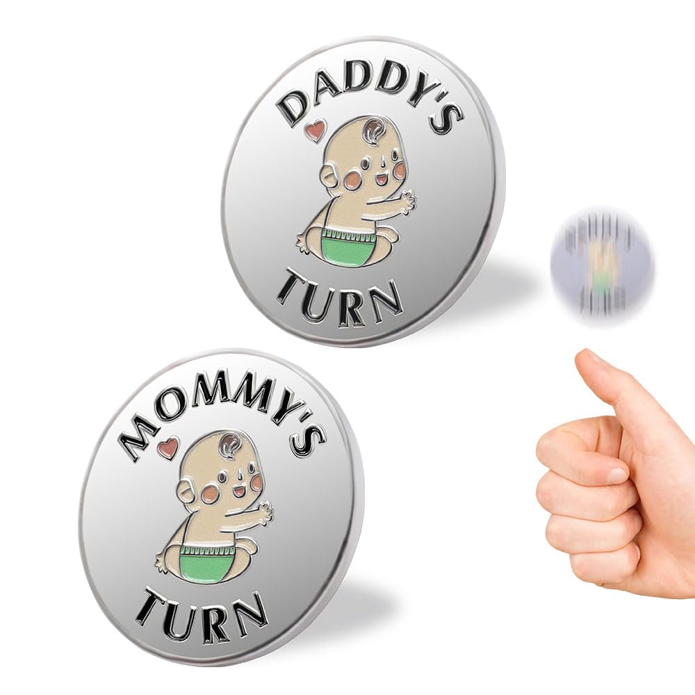 New Parent Decision Coin Funny Pregnancy Gifts for First Time Moms Dads, Cute New Parents Gift Mommy Daddy Couples Gift Ideas, Gag Gift for Baby Shower Birthday Fathers Day New Parent Decision Coin Funny Pregnancy Gifts for First Time Moms Dads, Cute New Parents Gift Mommy Daddy Couples Gift Ideas, Gag Gift for Baby Shower Birthday Fathers Day