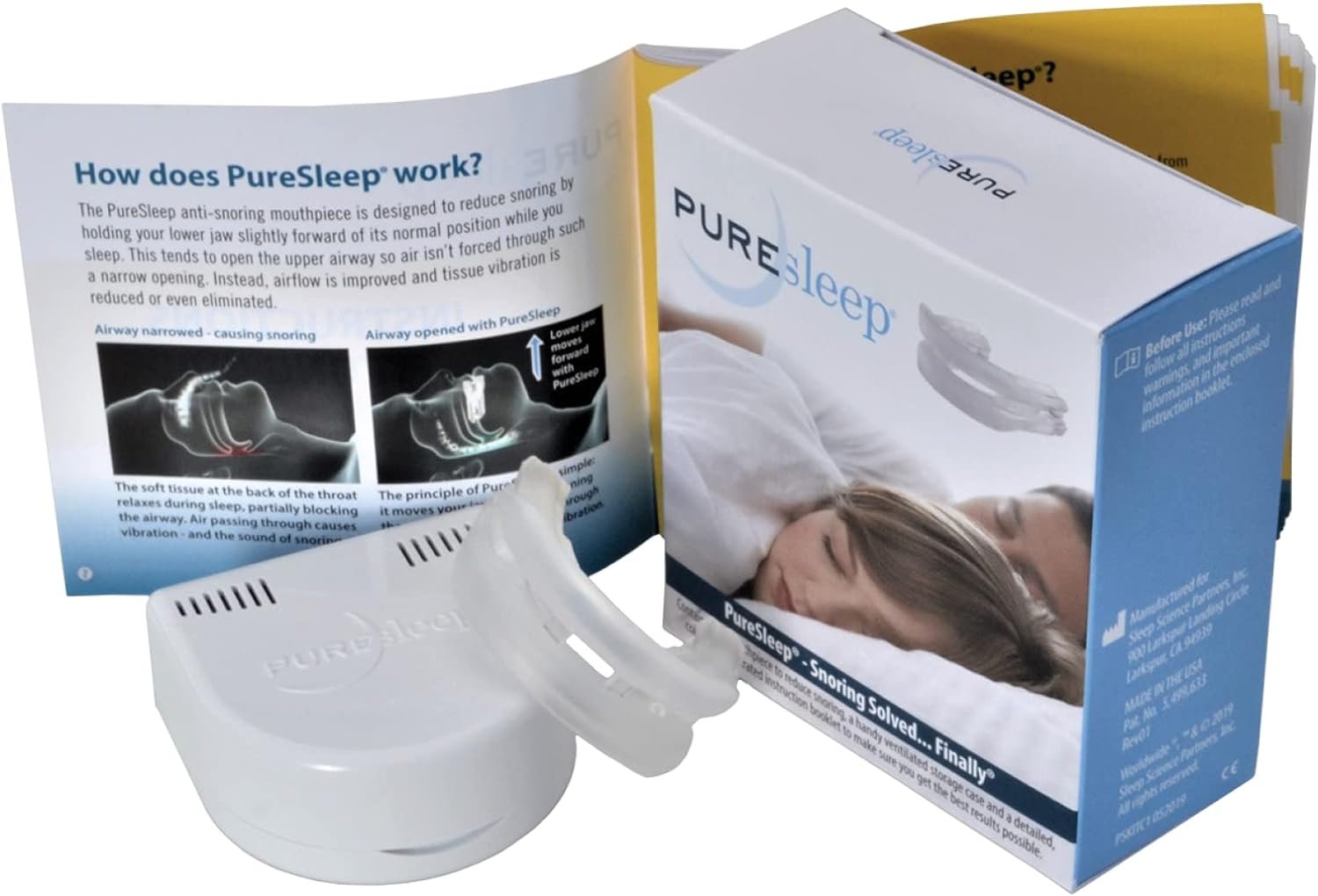 Puresleep, The Original Anti-Snoring Mouthpiece And #1 Solution Worldwide