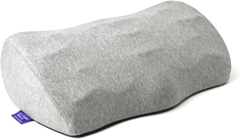 C CUSHION LAB Ergonomic Foot Rest for Under Desk – Patented Massage Ridge Design Memory Foam Foot Stool Pillow for Work, Home, Gaming, Computer, Office Chair – Footrest for Back & Hip Pain Relief C CUSHION LAB Ergonomic Foot Rest for Under Desk – Patented Massage Ridge Design Memory Foam Foot Stool Pillow for Work, Home, Gaming, Computer, Office Chair – Footrest for Back & Hip Pain Relief