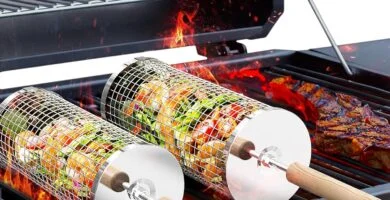Rolling Grill Baskets (2Pcs), Removable Wooden Handle, 304 Stainless Steel, Nesting Grilling Net, Bbq Accessories Tools For Vegetable Shrimp, Outdoor Cooking Camping, Birthday Gifts For Men Dad Husband Rolling Grill Baskets (2Pcs), Removable Wooden Handle, 304 Stainless Steel, Nesting Grilling Net, Bbq Accessories Tools For Vegetable Shrimp, Outdoor Cooking Camping, Birthday Gifts For Men Dad Husband