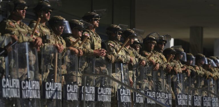 Trump’s deployment of the National Guard to fight crime blurs the legal distinction between the police and the military Trump’s deployment of the National Guard to fight crime blurs the legal distinction between the police and the military