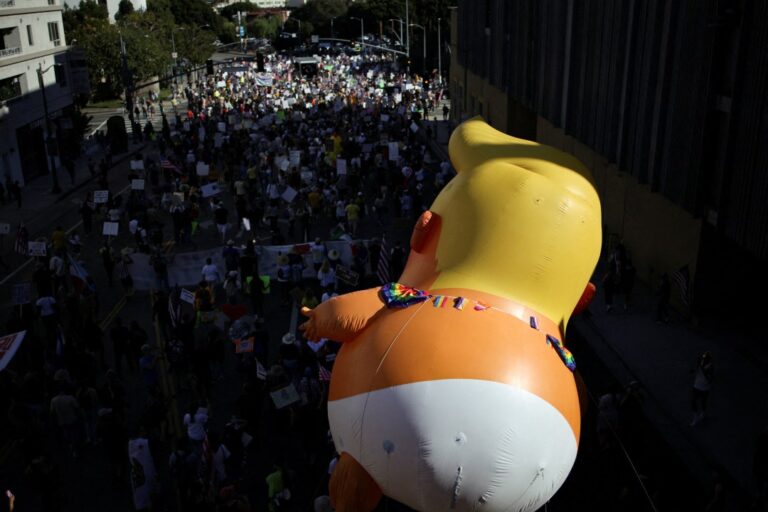 'No Kings' rallies draw crowds across US to protest Trump