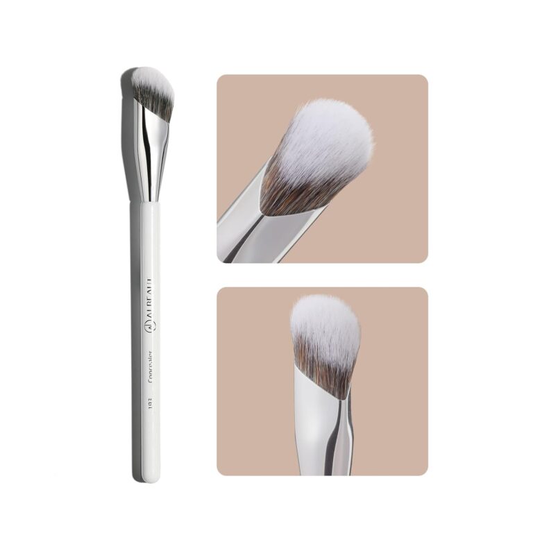 Concealer Brush, Angled Under Eye Makeup Small Foundation Precision Face Blending Brush (193 concealer brush) Concealer Brush, Angled Under Eye Makeup Small Foundation Precision Face Blending Brush (193 concealer brush)