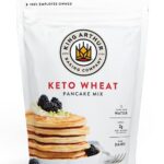 King Arthur Keto Wheat Pancake Mix: Low Carb, High Protein Breakfast Solution – Just Add Water for Fluffy Pancakes or Waffles – Non-GMO, Kosher Certified, 12 oz Pouch