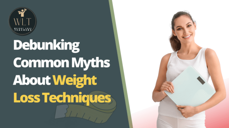 Debunking Common Myths About Weight Loss Pills