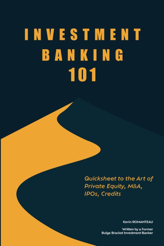 Investment Banking 101: Quicksheet to the Art of Private Equity, M&A, IPOs, Credits