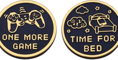 Funny Gamer Gifts Stocking Stuffers for Gamers Boyfriend Husband White Elephant Gifts for Adults Decision Maker Coin for Game Lover Fan Gaming Accessories for Birthday Valentines Day Christmas