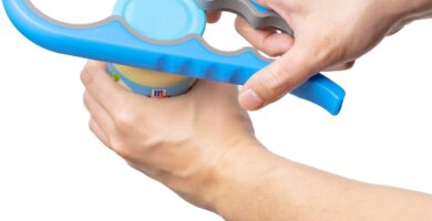 Bloss Anti-skid Jar Opener Jar Lid Remover Rubber Can Opener Kitchen Grippers To Remove Stubborn Lids, Caps and Bottles Great Kitchen Gadgets For Small Hands or Seniors,Blue