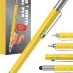 Stocking Stuffers for Men Multitool Pen – Mens Gifts for Christmas Unique White Elephant Gifts for Adults Useful, Birthday Gift Ideas for Dads Grandpas Who Want Nothing, Cool Gadgets EDC Tools for Men